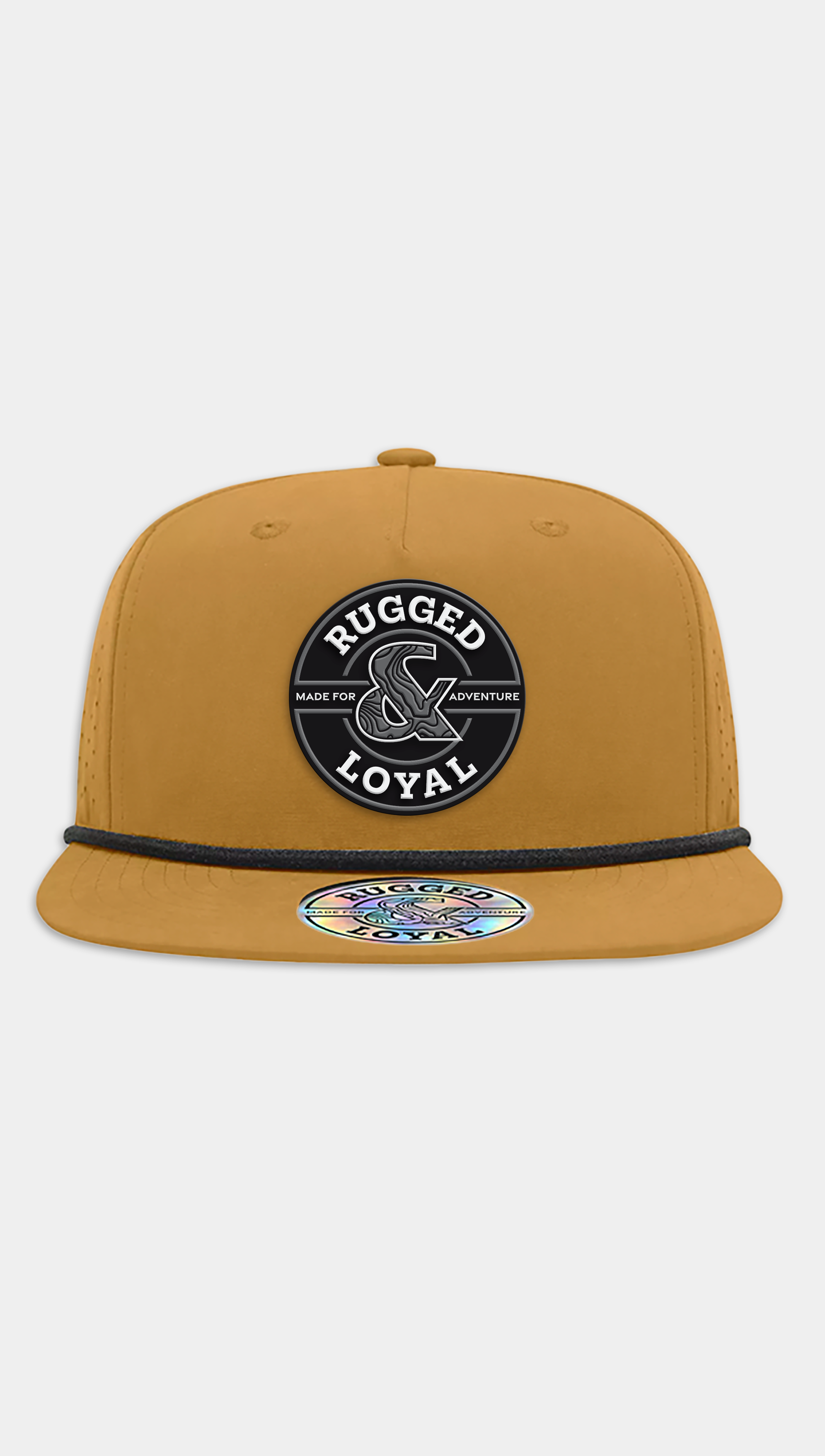 R&L PVC CIRCLE PATCH HATS