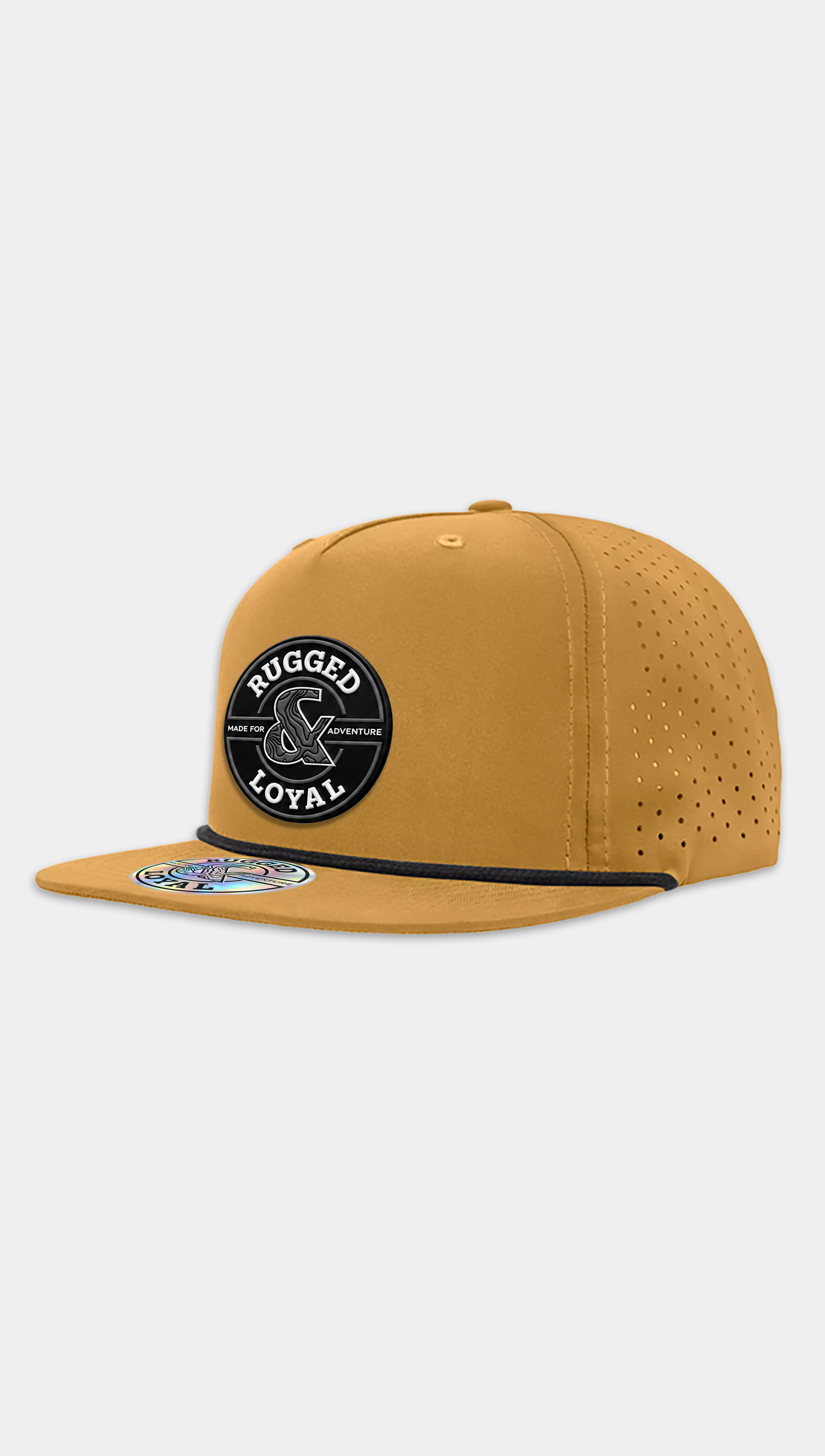 R&L PVC CIRCLE PATCH HATS