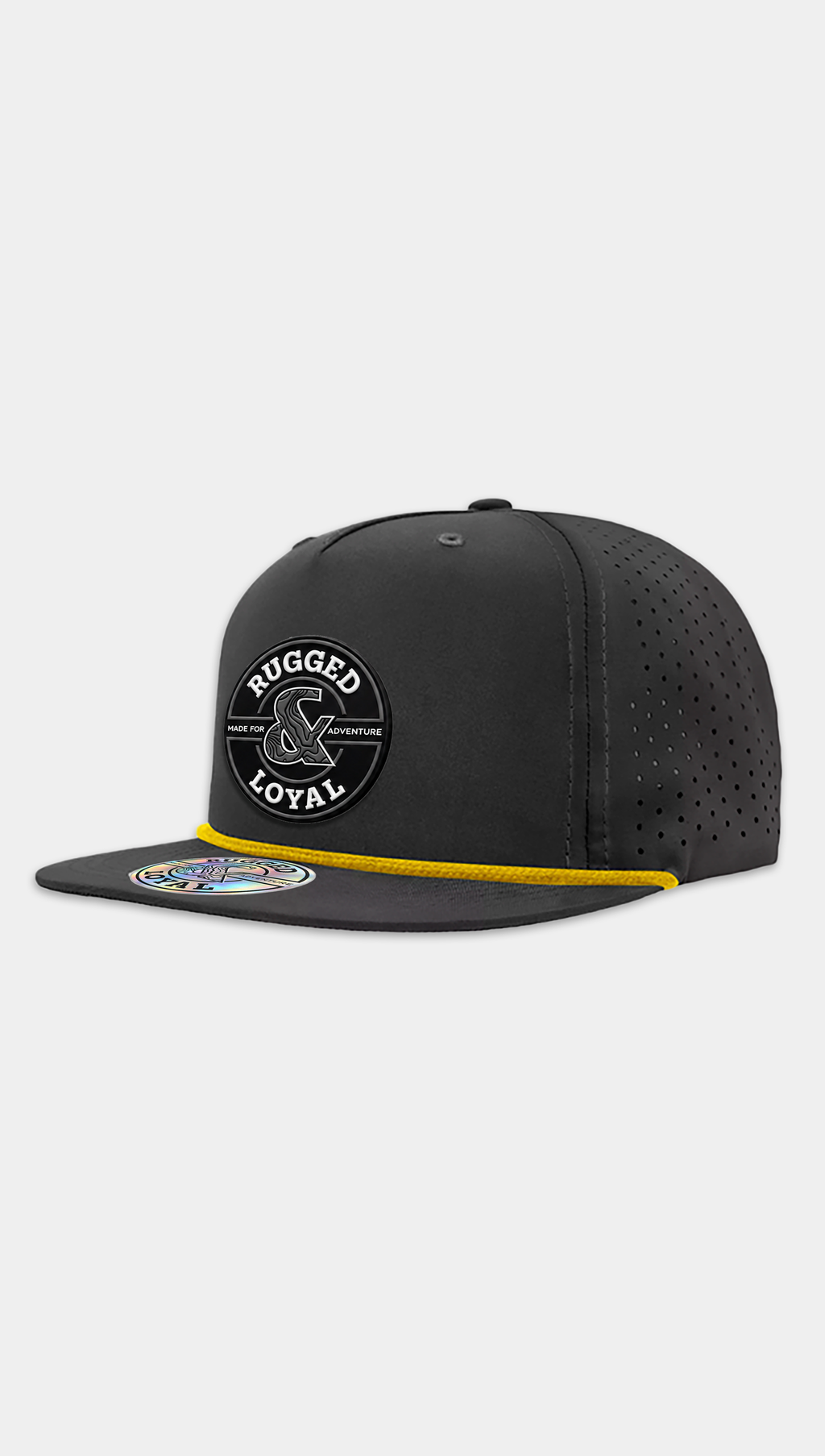 R&L PVC CIRCLE PATCH HATS