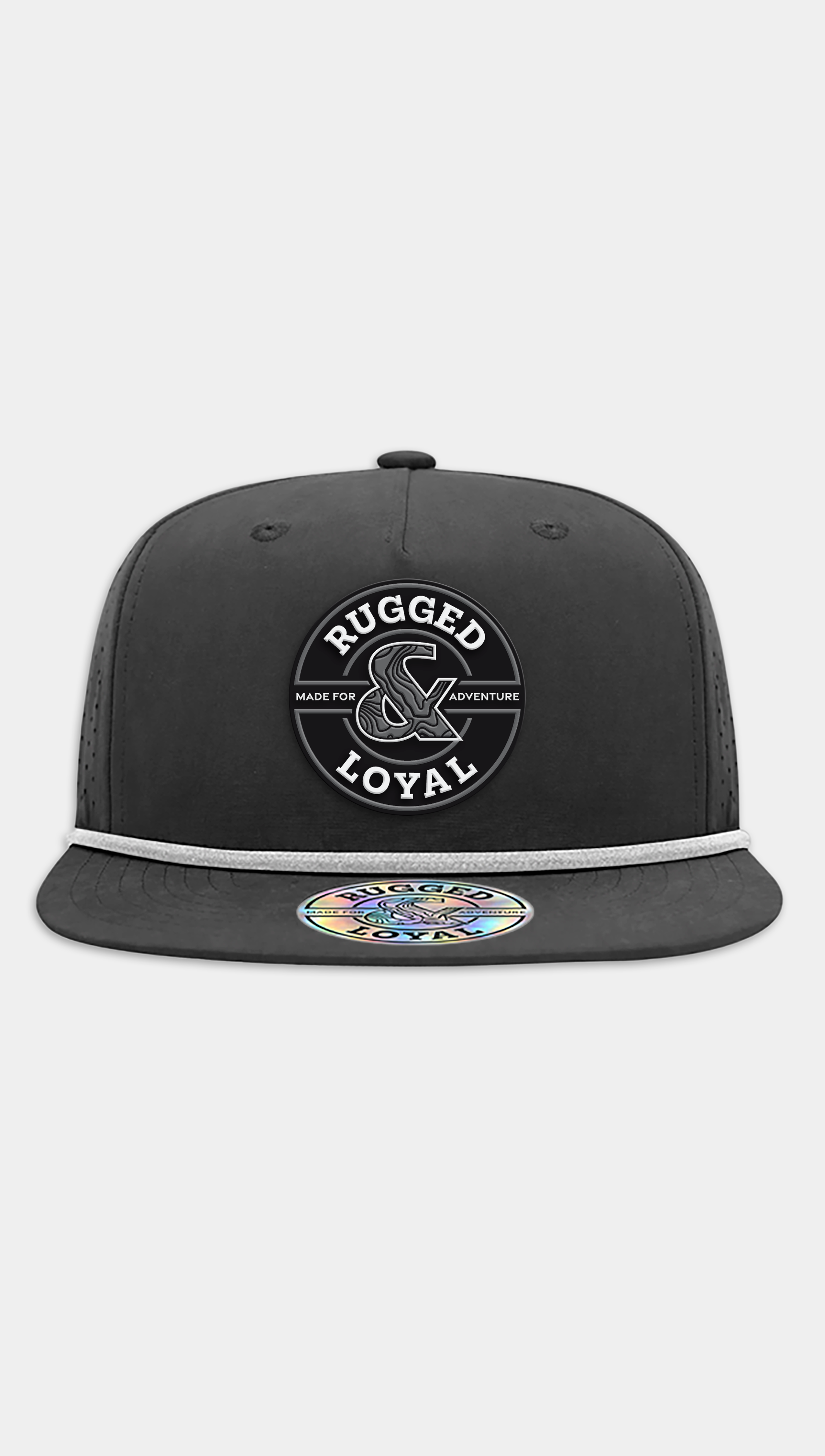 R&L PVC CIRCLE PATCH HATS