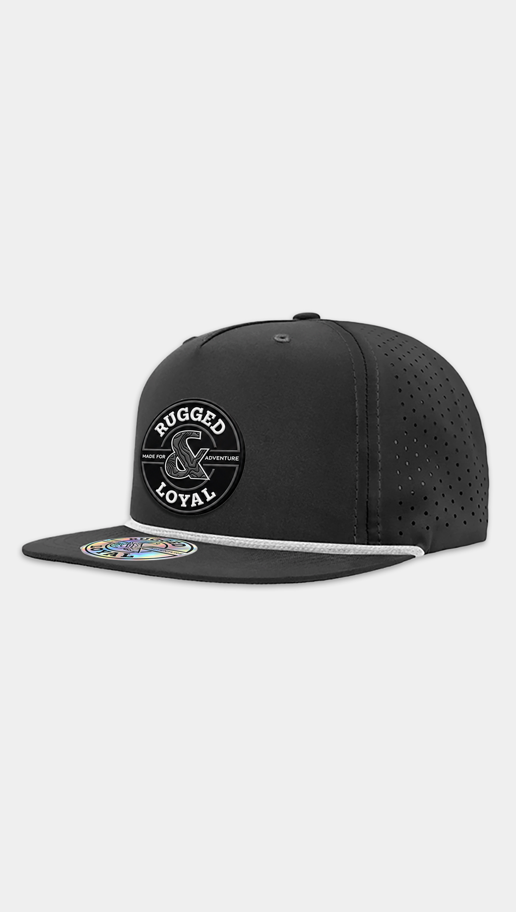 R&L PVC CIRCLE PATCH HATS