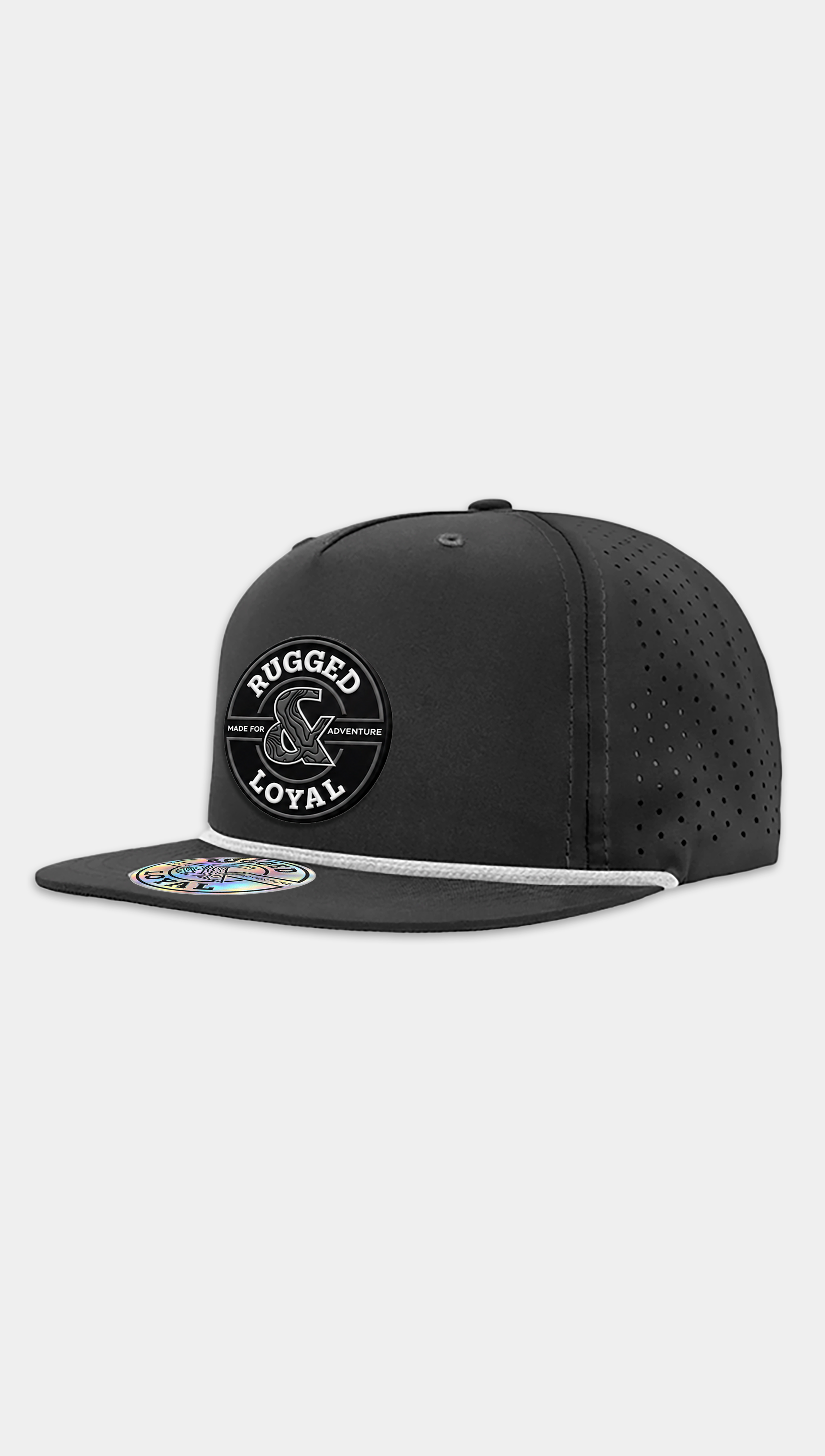 R&L PVC CIRCLE PATCH HATS