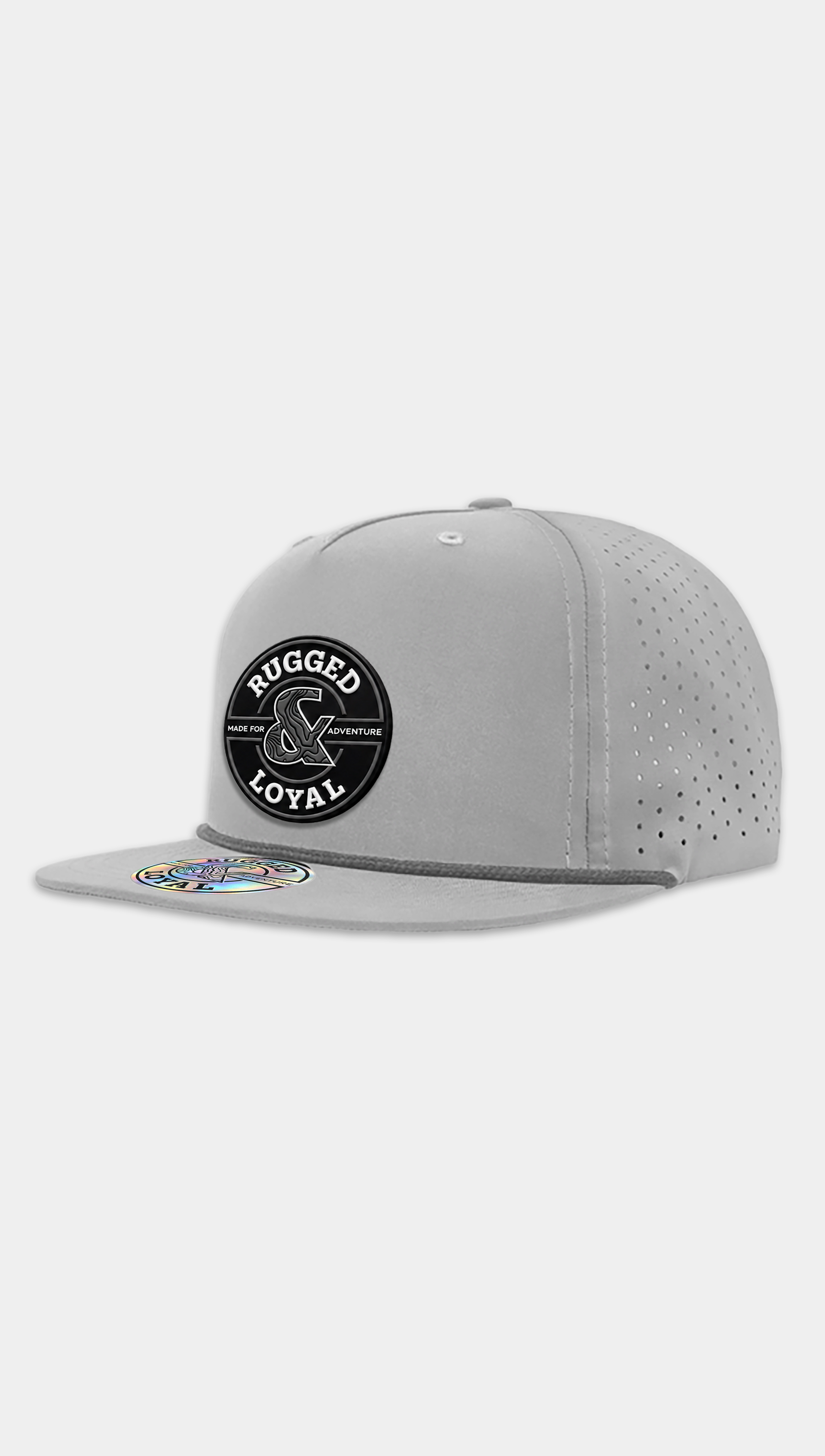 R&L PVC CIRCLE PATCH HATS