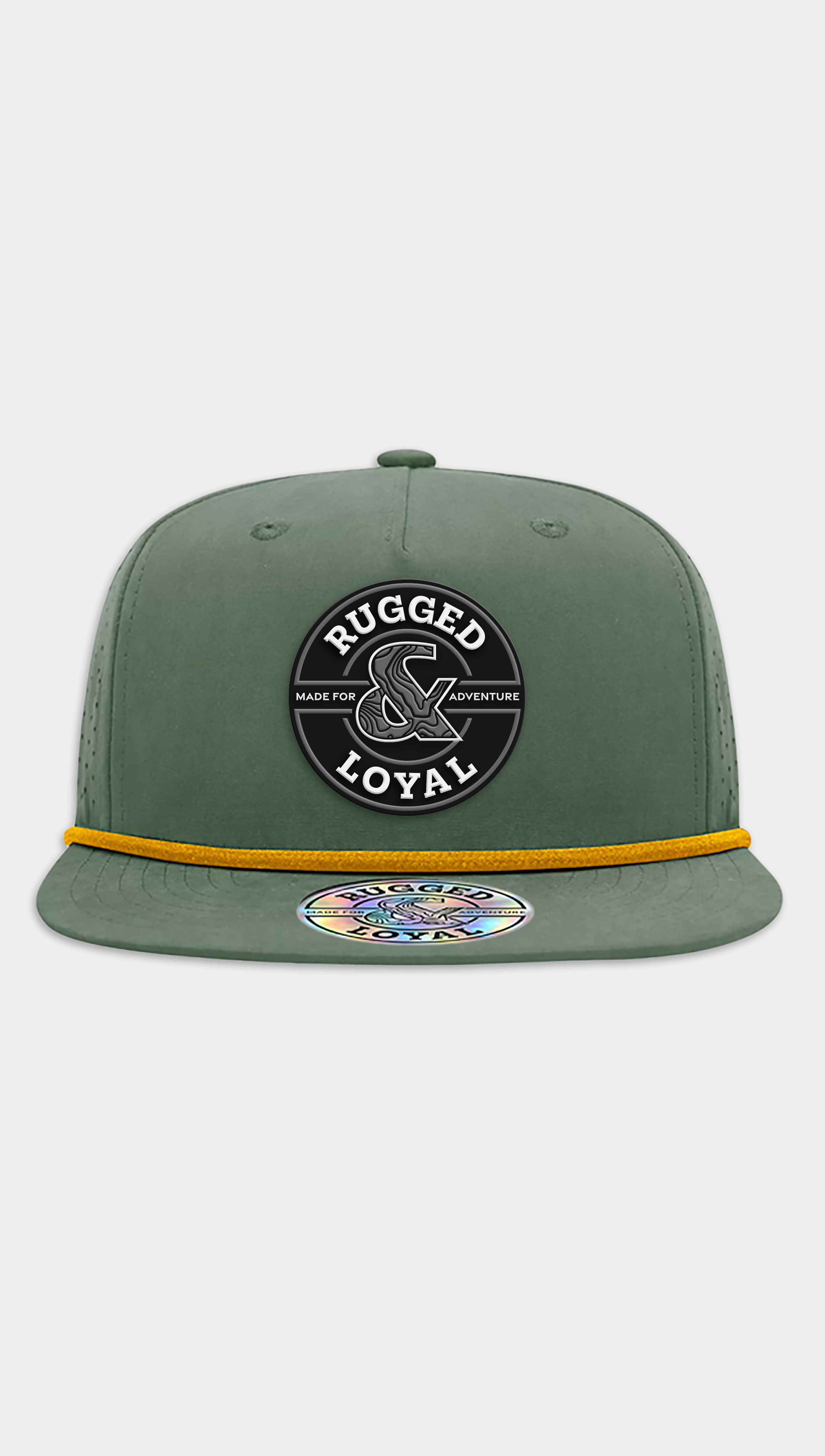 R&L PVC CIRCLE PATCH HATS