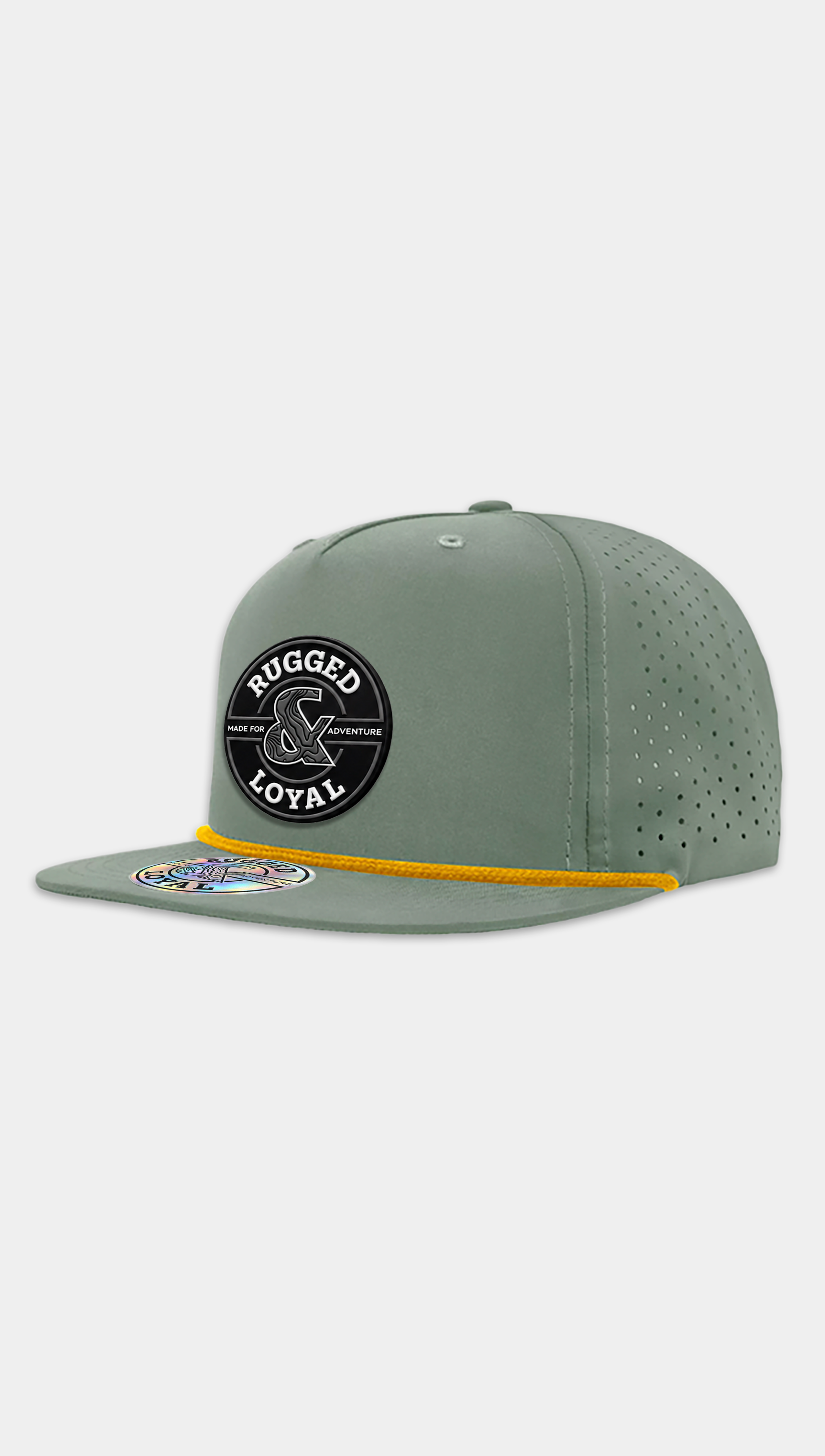 R&L PVC CIRCLE PATCH HATS