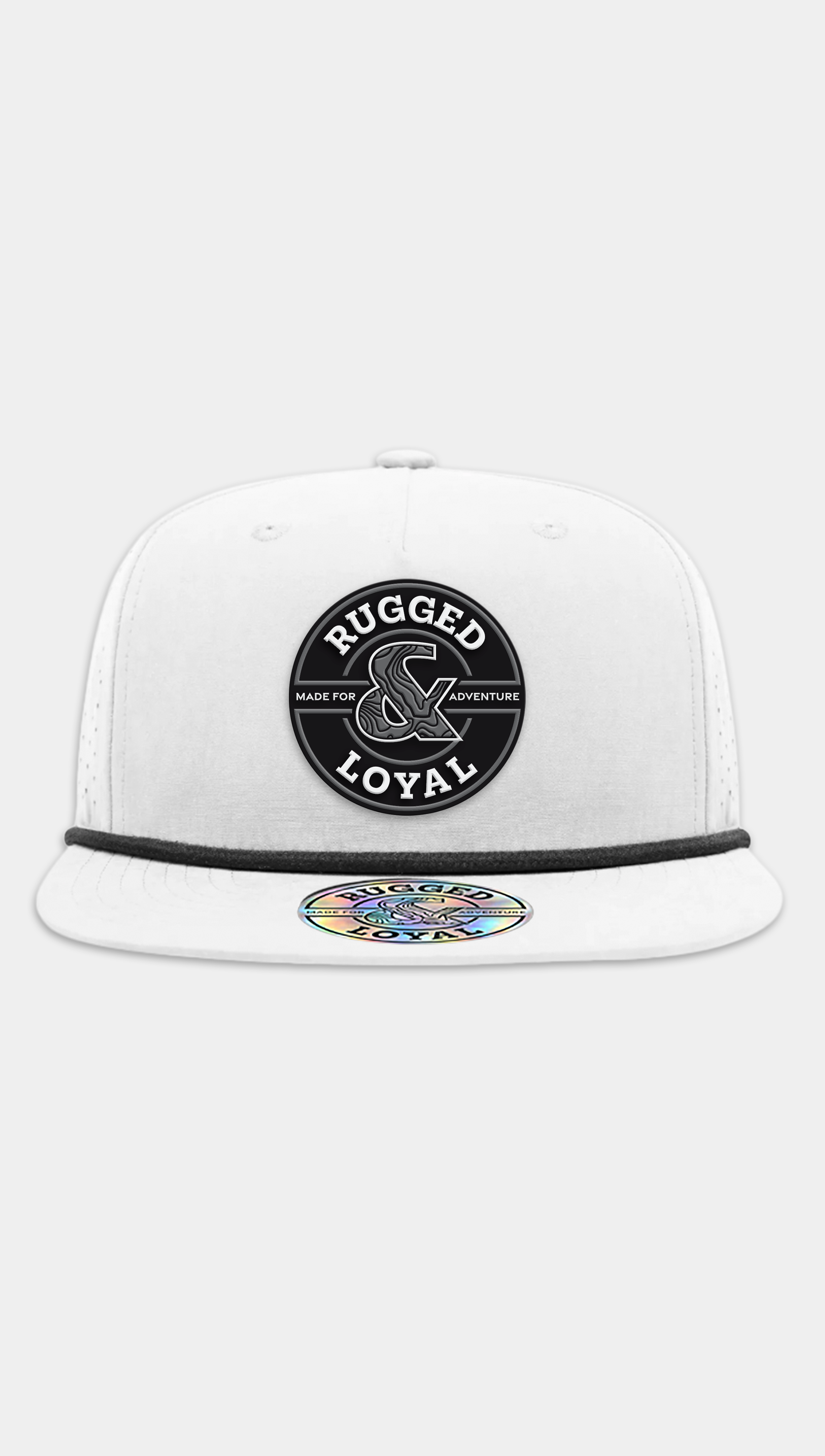 R&L PVC CIRCLE PATCH HATS