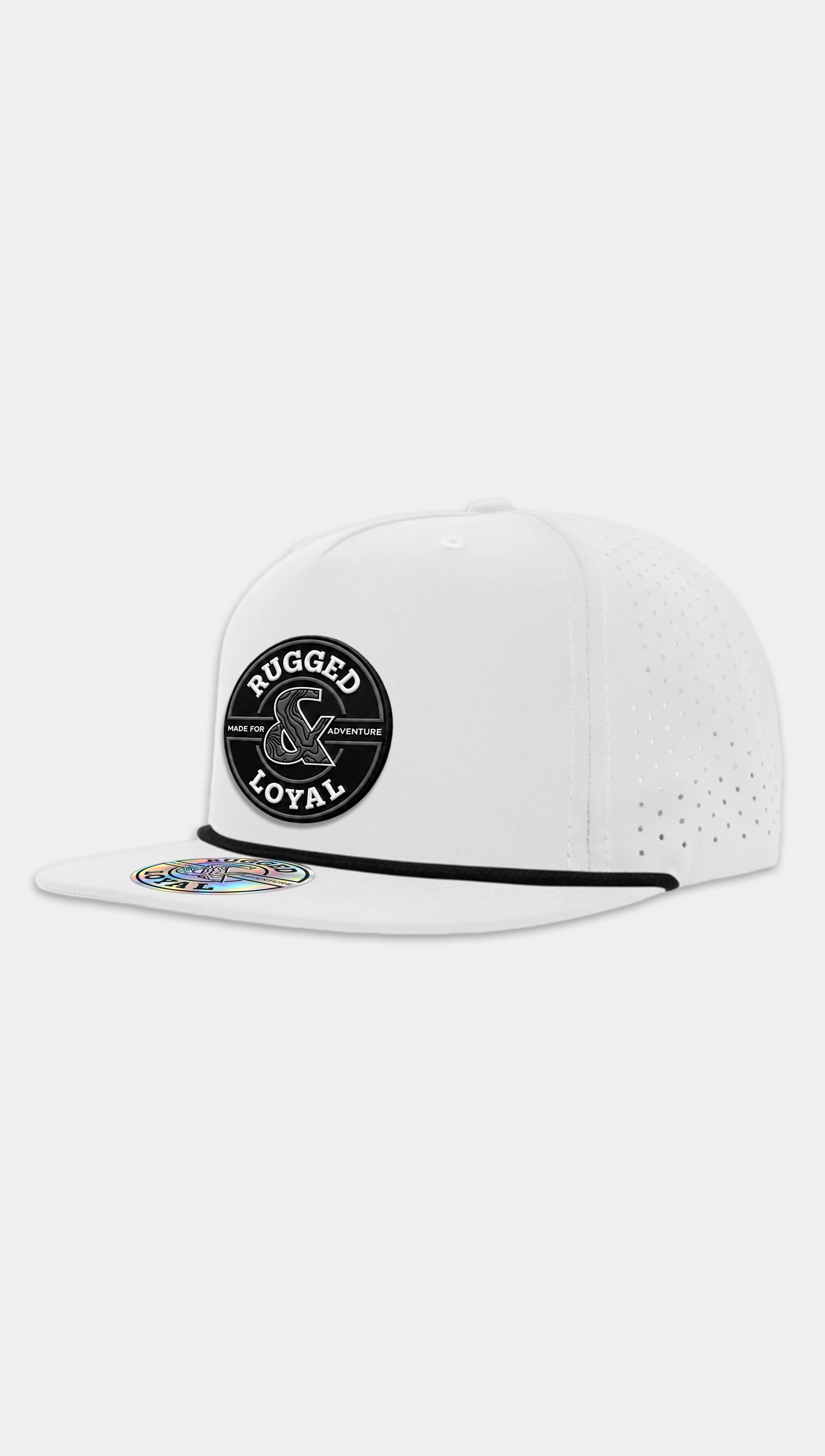R&L PVC CIRCLE PATCH HATS
