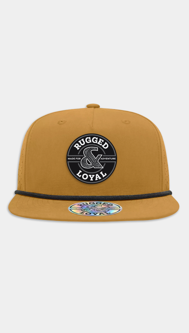 R&L PVC CIRCLE PATCH HATS